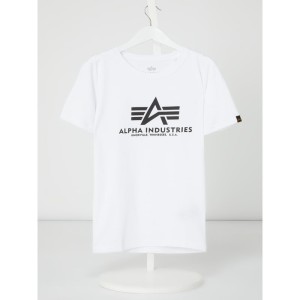 T-shirt z nadrukiem z logo