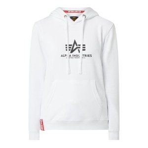 Bluza z kapturem z nadrukiem z logo