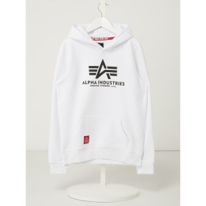 Bluza z kapturem z nadrukiem z logo