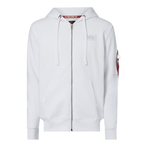 Bluza rozpinana z kieszenią na rękawie