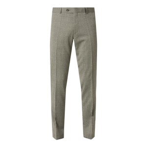Spodnie do garnituru o kroju modern fit z dodatkiem streczu model ‘Shiver’