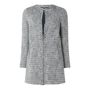 Długi żakiet z bouclé