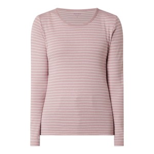 Bluzka z długim rękawem z wzorem w paski