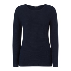 Sweter z prążkowaną fakturą