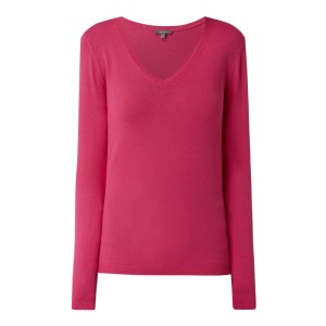 Sweter z dekoltem w serek