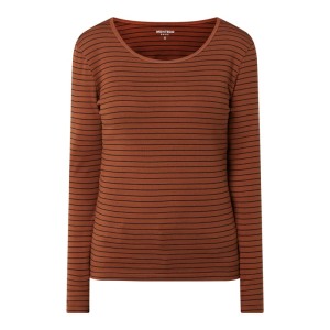 Bluzka z długim rękawem z wzorem w paski