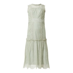 Sukienka koktajlowa z kwiatowej koronki model ‘Vaeda’