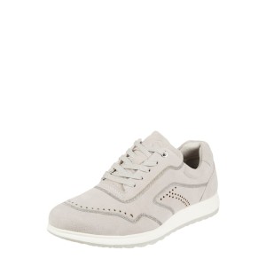 Sneakersy ze skóry welurowej