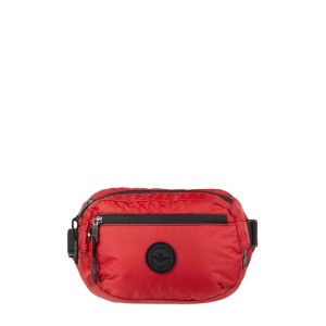 Saszetka nerka z aplikacjami z logo