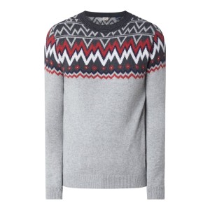 Sweter w zygaki