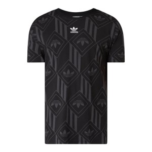 T-shirt z wzorem z logo