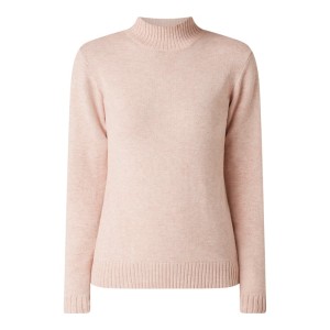 Sweter z wywijanym kołnierzem z mieszanki wiskozy model ‘Ril’