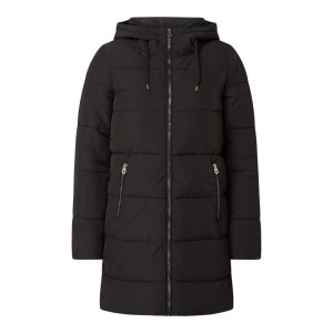 Płaszcz pikowany z kapturem model ‘Dolly’