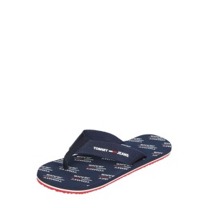 Japonki ze wzorem z logo