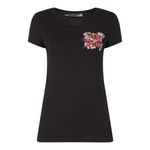 T-shirt z nadrukiem z logo