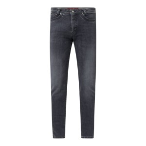 Jeansy o kroju tapered fit z dodatkiem streczu model ‘Garvin’