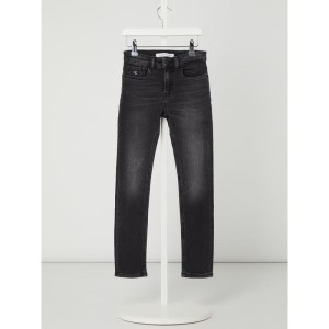 Jeansy o kroju Skinny Fit z dodatkiem streczu