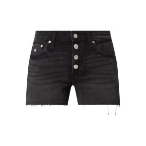 Szorty jeansowe ze średnim stanem z dodatkiem streczu