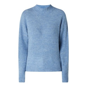 Sweter z dodatkiem wełny z alpaki model ‘Hamara’