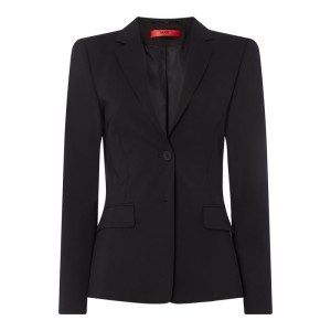 Żakiet z dodatkiem streczu model ‘The Long Jacket’