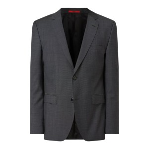 Marynarka na 2 guziki o kroju regular fit z klapami otwartymi model ‘Jeffery’