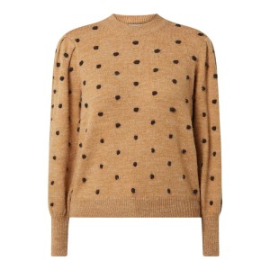 Sweter z dodatkiem wełny model ‘Lauri’
