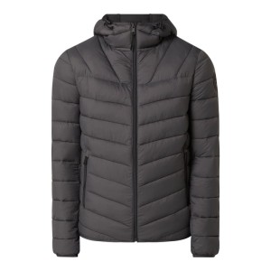 Kurtka pikowana o kroju regular fit z kapturem model ‘Aerons’