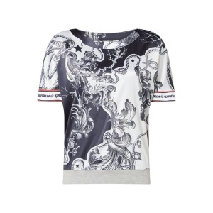 Bluzka o luźnym kroju z satyny model ‘Sia’