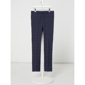 Spodnie do garnituru o kroju super slim fit z dodatkiem streczu