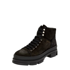 Buty ze skóry welurowej