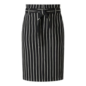 Spódnica midi z paskiem w talii