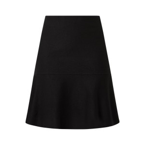 Spódnica z żywej wełny z elastycznym pasem