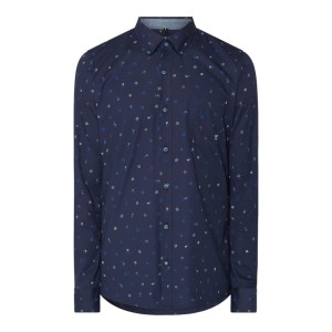 Koszula casualowa o kroju slim fit z bawełny