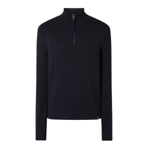 Bluza z kołnierzem z bawełny