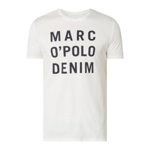 T-shirt o kroju slim fit z logo