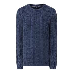 Sweter z bawełny model ‘Hanno’