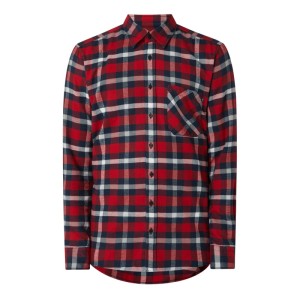 Koszula flanelowa o kroju slim fit z bawełny model ‘Hanson’