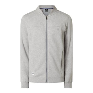 Bluza rozpinana o kroju casual fit z mieszanki bawełny