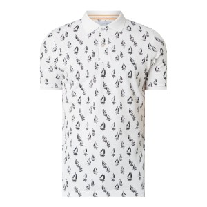 Koszulka polo o kroju casual fit z piki