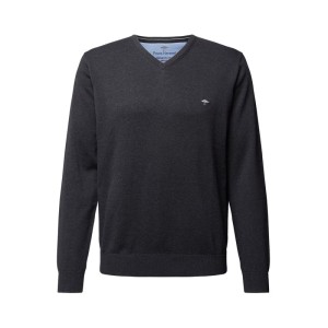 Sweter z dekoltem w serek