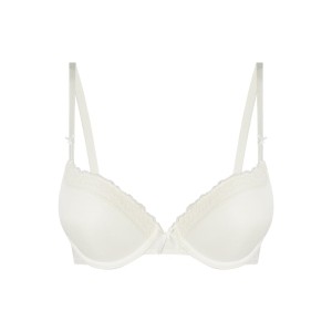 Biustonosz push up z koronki