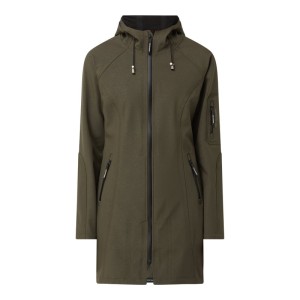 Kurtka przeciwdeszczowa z materiału softshell
