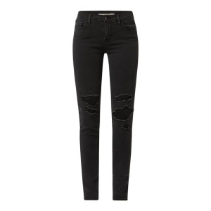 Jeansy o kroju super skinny fit z dodatkiem streczu model ‘710’ — ‘Water