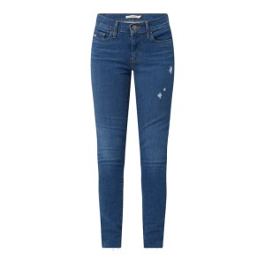 Jeansy o kroju super skinny fit z dodatkiem streczu model ‘710’