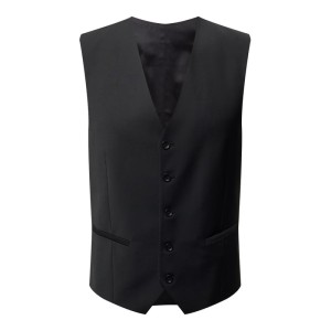 Kamizelka o kroju slim fit z dodatkiem streczu model ‘Carlton’