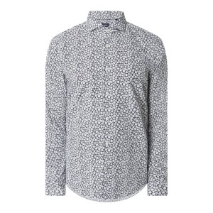 Koszula biznesowa o kroju slim fit z bawełny model ‘Pejos’