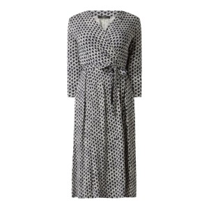 Sukienka kopertowa z dżerseju model ‘Ramo’