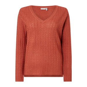 Sweter z dodatkiem wiskozy model ‘Wave’