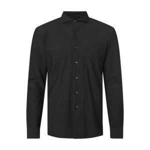 Koszula biznesowa o kroju slim fit z dodatkiem streczu model ‘Pajos’ - oddychający materiał