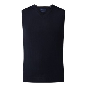 Bezrękawnik z mieszanki wełny merino